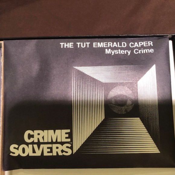 Vintage 1986 CRIME SOLVERS Role Play Mystery Game 100% Complete First Edition - Picture 2 of 6